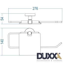 Duxxa - Duxxa Proje Neo Kapaklı Kağıt Havluluk