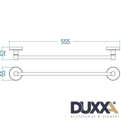 Duxxa - Duxxa Proje Neo Uzun Havluluk, Mat Siyah