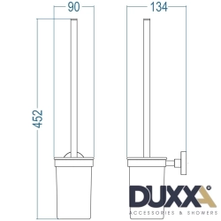 Duxxa - Duxxa Proje Neo Tuvalet Fırçalığı