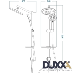 Duxxa - Duxxa Bolero 100 Duş Sistemi