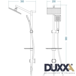 Duxxa - Duxxa Palace 100 Duş Sistemi
