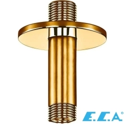 E.C.A - ECA Tavandan Dirsek (Kısa), Altın, 80 mm