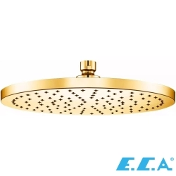 E.C.A - ECA Myra Duş Başlığı, 25 cm, Altın