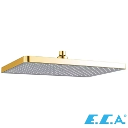E.C.A - ECA Tiera Plus Duş Başlığı, 36x24 cm, Altın