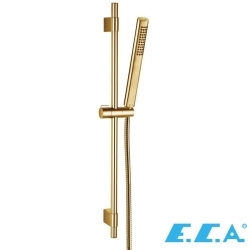 E.C.A - ECA Life Sürgülü Duş Takımı, 1 Fonksiyonlu, Altın