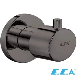 E.C.A - ECA Ankastre Stop Valf, Mat Antrasit (Boyu Ayarlanabilir)