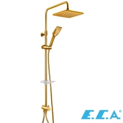 E.C.A - ECA Tiera Teleskobik Kolonlu Duş Sistemi, Altın