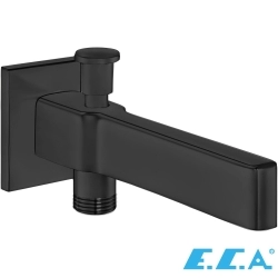 E.C.A - ECA Life Çıkış Ucu (El Duşu Çıkışlı), Mat Siyah