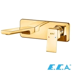 E.C.A - ECA Tiera Ankastre Lavabo Bataryası (Sıva Üstü Grubu), Altın
