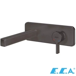 E.C.A - ECA Life Ankastre Lavabo Bataryası (Sıva Üstü Grubu), Mat Antrasit
