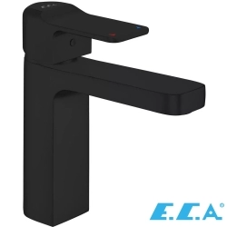 E.C.A - ECA Dream Ecotechnology Lavabo Bataryası, Mat Siyah (D-Tip)