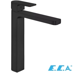 E.C.A - ECA Dream Ecotechnology Tezgah Üstü Lavabo Bataryası, Mat Siyah