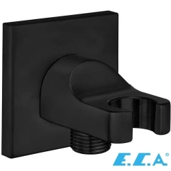 E.C.A - ECA Dream Duş Çıkış Dirseği, Mat Siyah