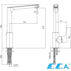 E.C.A - ECA Luna Eviye Bataryası, Altın
