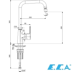 E.C.A - ECA Dream Eviye Bataryası, Mafsallı