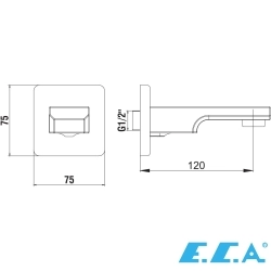 E.C.A - ECA Tiera Çıkış Ucu, Altın