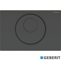 Geberit - Geberit Sigma10 Fotoselli Kumanda Kapağı, Pilli, Parlak Siyah/Mat/Parlak Siyah