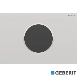 Geberit - Geberit Sigma10 Fotoselli Kumanda Kapağı, Elektrikli, Mat Krom/Parlak Krom