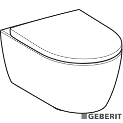 Geberit - Geberit iCon TurboFlush Asma Klozet (Yavaş Kapanır Klozet Kapağı Dahil)