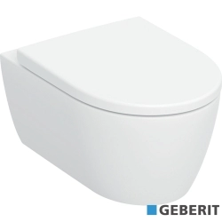 Geberit - Geberit iCon TurboFlush Asma Klozet (Yavaş Kapanır Klozet Kapağı Dahil)
