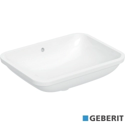 Geberit - Geberit VariForm Dikdörtgen Tezgah Altı Lavabo, 49 cm