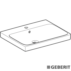 Geberit - Geberit Aniara Lavabo, 60 cm