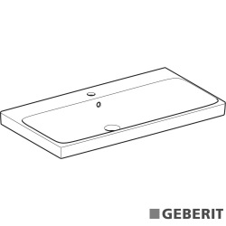 Geberit - Geberit Aniara Lavabo, 90 cm