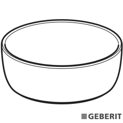 Geberit - Geberit Aniara Yuvarlak Çanak Lavabo, 35 cm