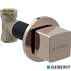 Geberit - Geberit Ankastre Stop Valf,Kare Volanlı , Bronz