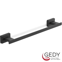 Gedy - Gedy Atena Uzun Havluluk, 35 cm, Mat Siyah - 4421-30-14