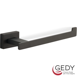 Gedy - Gedy Atena Açık Tuvalet Kağıtlığı, Mat Siyah - 4424-14