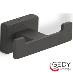 Gedy - Gedy Atena İkili Askı, Mat Siyah - 4426-14