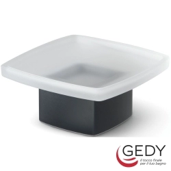 Gedy - Gedy Lounge Sabunluk, Mat Siyah (Tezgah Üzeri) - 5451-14