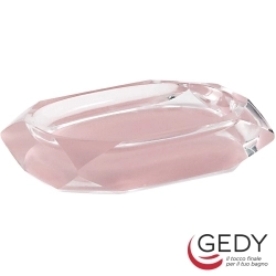 Gedy - Gedy Chanelle Sabunluk, Pembe/Akrilik (Tezgah Üzeri) - CH11-10