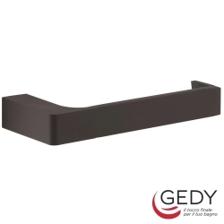 Gedy - Gedy Pirenei Açık Tuvalet Kağıtlığı, Mat Siyah - PI24-14