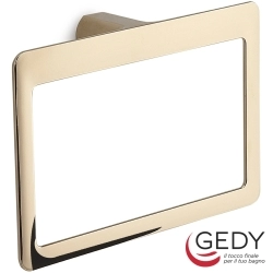 Gedy - Gedy Pirenei Halka Havluluk, 23 cm, Altın - PI70-87