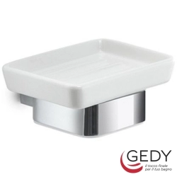 Gedy - Gedy Spluga Sabunluk (Duvardan, Porselen/Krom) - SG11-13