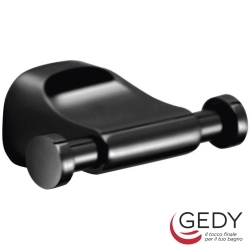 Gedy - Gedy Stelvio İkili Askı, Mat Siyah - ST26-14