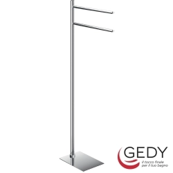 Gedy - Gedy Trilly Ayaklı Havluluk, Parlak Paslanmaz Çelik - TR31-13