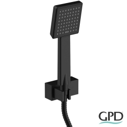 Gpd - GPD Askılı Duş Seti (Tek Fonksiyonlu), Siyah