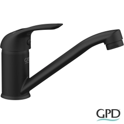 Gpd - GPD Adrio Döner Borulu Lavabo Bataryası, Siyah
