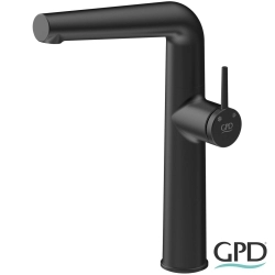 Gpd - GPD Aduro Yüksek Lavabo Bataryası, Mat Siyah
