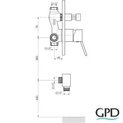 Gpd - GPD Tulio Ankastre Kabin Bataryası, Altın