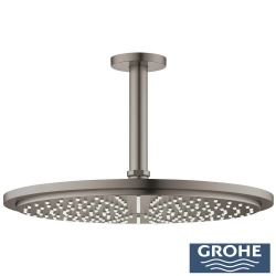 Grohe - Grohe Rainshower Cosmopolitan 310 Tepe Duşu Seti, 142 mm, Tek Akışlı, Saten Grafit