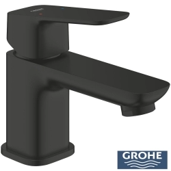 Grohe - Grohe Cubeo Lavabo Bataryası, XS-Boy, Mat Siyah