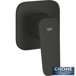 Grohe - Grohe Cubeo Ankastre Duş Bataryası, Mat Siyah (Sıva Üstü Grubu)