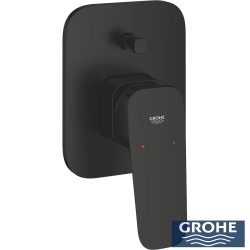 Grohe - Grohe Cubeo Ankastre Banyo Bataryası, Mat Siyah (Sıva Üstü Grubu)