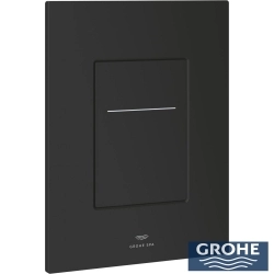 Grohe - Grohe Arina Kumanda Paneli, Hayalet Siyah, Silk Motion Technology, Dikdörtgen (Pilli) - 104644KF00