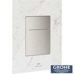 Grohe - Grohe Arina Kumanda Paneli, Mermer Beyazı (Beyaz Attika Caesarstone), Silk Motion Technology, Dikdörtgen (Pilli) - 104644MV00