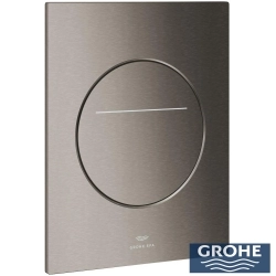 Grohe - Grohe Arina Kumanda Paneli, Fırçalı Sert Grafit, Silk Motion Technology, Yuvarlak (Pilli) - 104645AL00